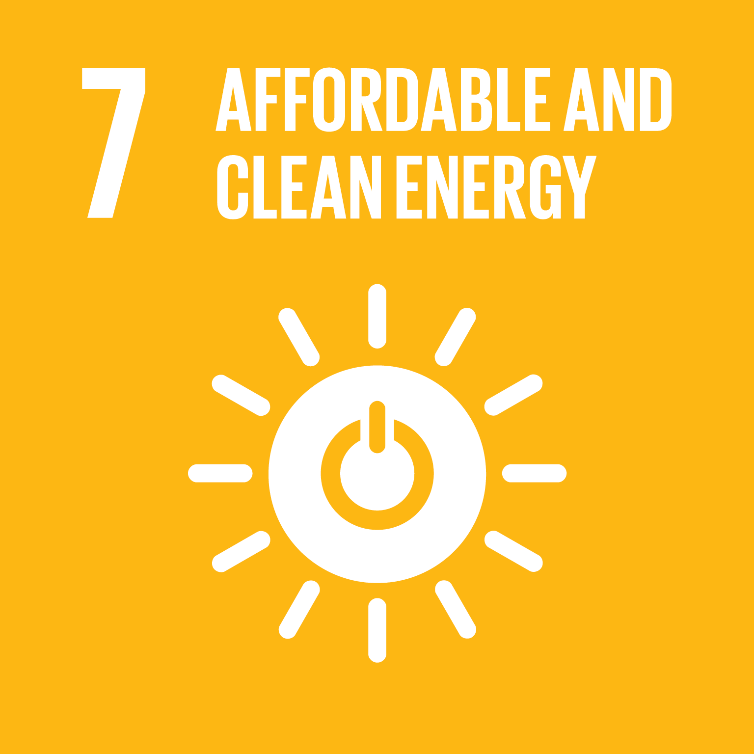 7: Affordable and clean energy